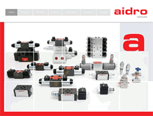 Tablet Screenshot of aidro.it